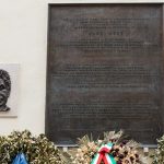 Memorial to Aldo Moro, in via Caetani, Rome, Italy