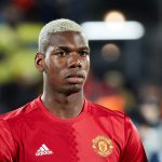 Paul Pogba before match 1/8 finals of the Europa League between