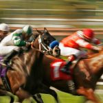 depositphotos cavalli ippodromo trotto