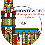 Montevideo logo. Una capitale di cultura italiana