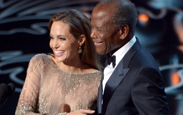 Angelina Jolie, Sidney Poitier