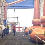 SPEDITA IN CINA UN INTERA DISTILLERIA DI WISKY