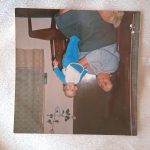 Carmela y su nieto Nicolás