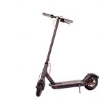 Electric scooter isolated on white background.