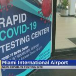Test center all’aeroporto di Miami