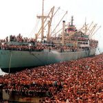 30 anni fa l’approdo a Bari della nave con 20 mila albanesi