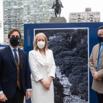Apertura oficial de la «Expo Democracia» en la Plaza Independencia