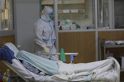 ICU patients amid coronavirus pandemic in Kenya