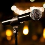 cantante microfono