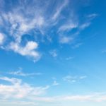 Empty sky surface