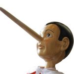 Head of Pinocchio, Pinokio, "Buratino",isolated,View 3