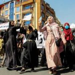 Afghanistan crisis – protest in Kabul