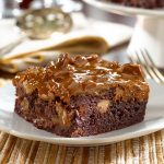 Brownies dulce de leche