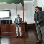 Día del patrimonio, Daniel Mazzone, Miguel Senattore e Pablo Pucheu Direttore Cultura Junta Departamental San Josè