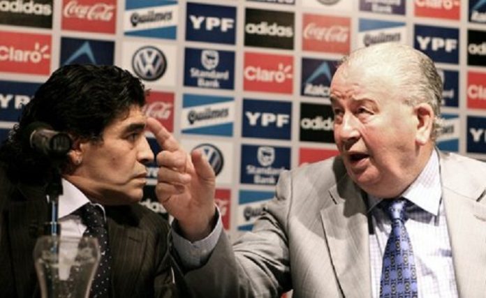 Maradona's contract as national coach not renewed