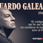 Infografía de las 10 frases de Eduardo Galeano