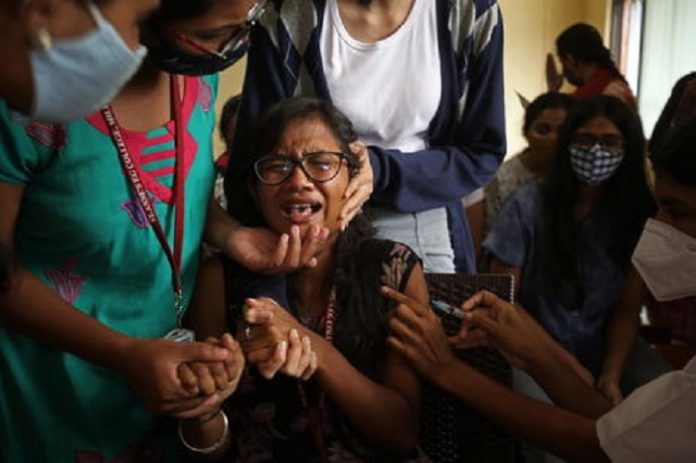 Vaccination drive for college students in Bangalore