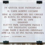 In questa sede patriarcale il card. Albino Luciani visse al gove