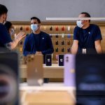 Opening of new Apple store in Rome