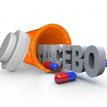 Prescription Medicine Bottle – Placebo Capsule Word