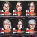 Violenza donne: manifesti a Milano
