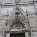 Naples, Italy – July 24, 2018 : View of Naples cathedral