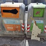 Trash Containers, Montevideo Uruguay