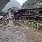 The town of Machu Picchu flooded after a river overflows in Peru
