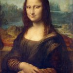 Portrait of Mona Lisa painted by Leonardo da Vinci between 1503 and 1506.