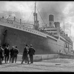 Nave Giulio Cesare Porto di Montevideo. Maggio Agosto 1922. Foto 03172FMHGE.CDF.IMO.UY