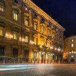 Architecture of the Palazzo Madama, the seat of the Senate of the Italian Republic, Rome Depositphotos_320900106_S