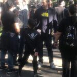 Marcia su Roma: anche bimbi in corteo, fez e vestiti di nero