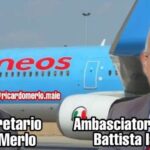 La campagna elettorale del Maie sul volo degli italiani bloccati nel 2020 Foto Maie (1)