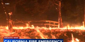 Rogo a nord Los Angeles, evacuata prigione e chiusa autostrada