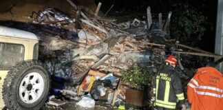 Frana di fango nel goriziano: una persona estratta viva dalle macerie. Si cercano due dispersi