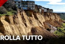 A Niscemi sta franando la collina, 1500 sfollati: la crepa è destinata ad avanzare e decine di case andranno giù. Sostegni fino a 900 euro al mese a famiglia