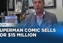 Una copia del fumetto Superman venduta alla cifra record di $15 milioni